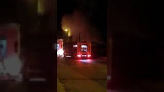 Seydişehir'de Garaj Yangını