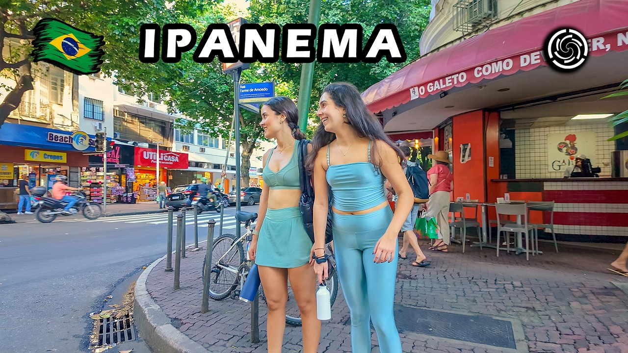 Walking in IPANEMA — Rio de Janeiro 🇧🇷 Brazil | 2024 【 4K UHD 】
