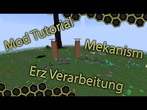 Erz Verarbeitung Tutorial Mekanism - Minecraft Mod Tutorial #001 | German/Deutsch