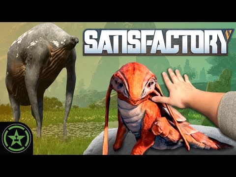 PETTING LIZARD DOGGOS - Satisfactory (Part 1) | Let's Play