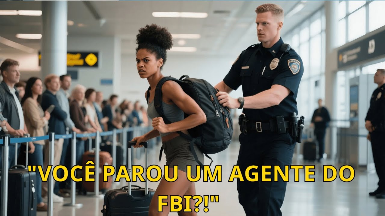 Policial do aeroporto humilha mulher negra — sem saber que ela é uma agente sênior do FBI