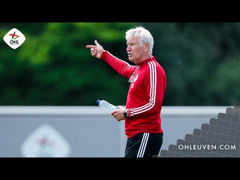 TRAINING: Marc Brys voor het eerst op het oefenveld