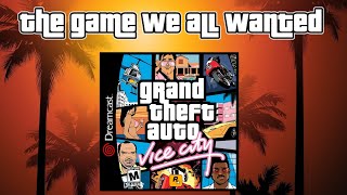 Grand theft auto Vice City - Dreamcast