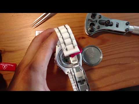 Swiss Legend Ceramic Chronograph Timelapse