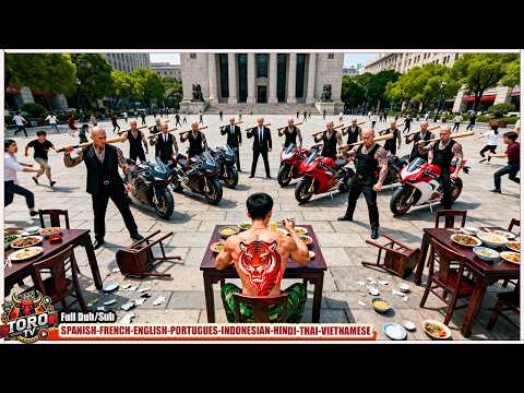 War God Eating Street Food Gets Provoked by Thugs, Snaps and Knocks Down 99 Men with One Hand