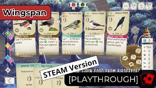Playthrough | Wingspan (Steam)