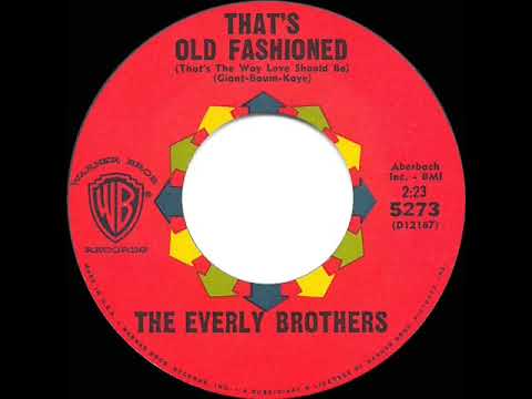 1962 HITS ARCHIVE: That’s Old Fashioned - Everly Brothers