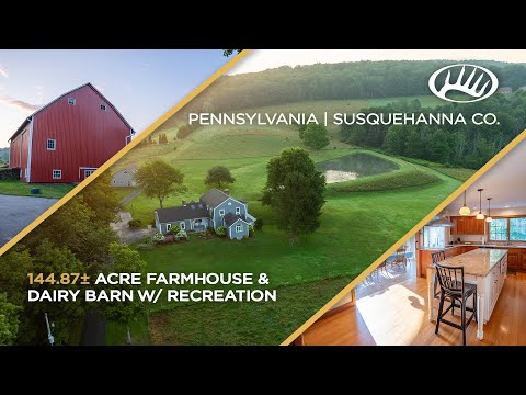 Susquehanna County, PA 144.87± Acres
