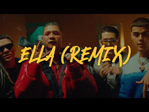 Boza, Lunay, Lenny Tavárez, Juhn, Beéle - Ella Remix (Letra)