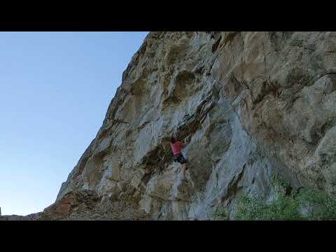 This Mortal Coil 5.12d (7c), Skaha, BC