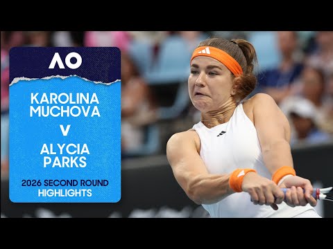 Karolina Muchova v Alycia Parks Highlights | Australian Open 2026 Second Round