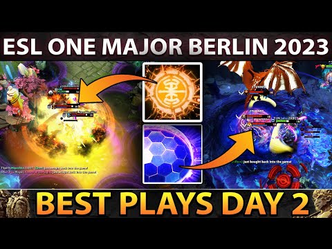 Dota 2 Best Plays of ESL ONE Berlin Major - Group Stage Day 2