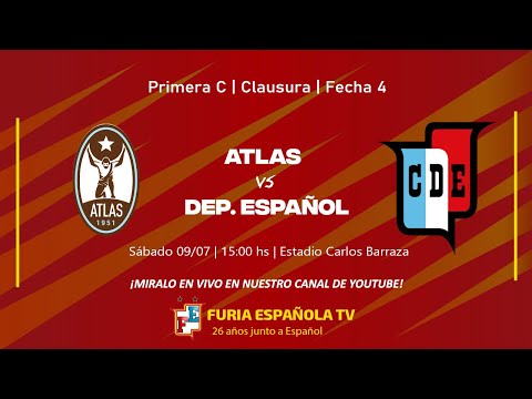 ATLAS vs DEPORTIVO ESPAÑOL EN VIVO | Primera C - Fecha 4