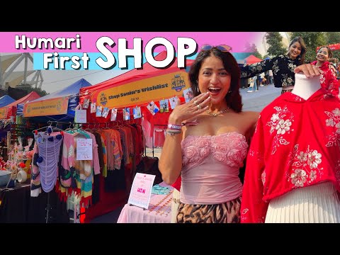 I Opened A Fashion Store to Sell All Our Clothes 😍 + Mini Meet & Greet ✨