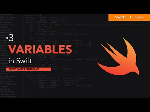 How to use Variables and Constants | Swift Basics #3 thumbnail