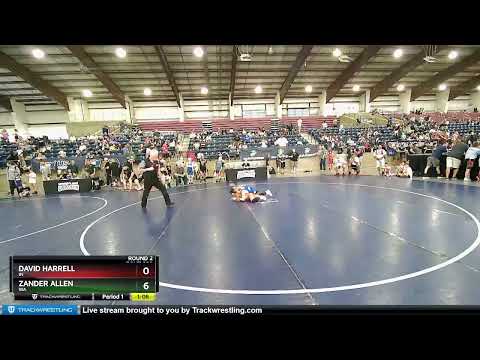 93 Lbs Round 2 - David Harrell, IN Vs Zander Allen, WA 739d