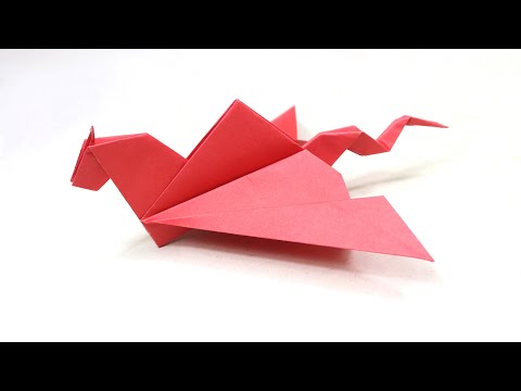 How to Make a Paper Dragon - Easy Origami Dragon Tutorial