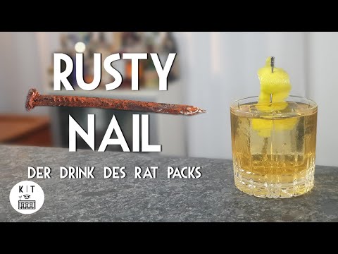 Rusty Nail - Der Cocktail des Rat Packs (Zwei Zutaten Drink)
