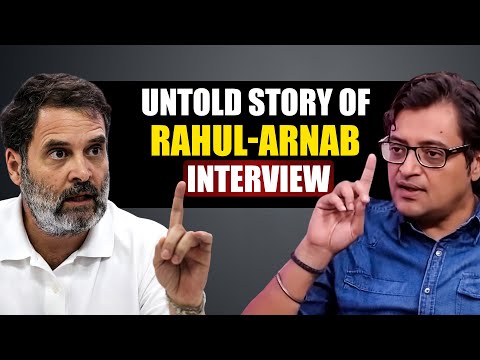 “Rahul Gandhi Blanked Out…” Arnab Goswami
