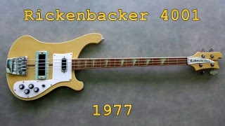Video thumbnail for 1977 rickenbacker 4001 bass by tab4ssK