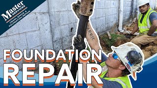 Watch video: A day with Kyle: helical piers foundation...