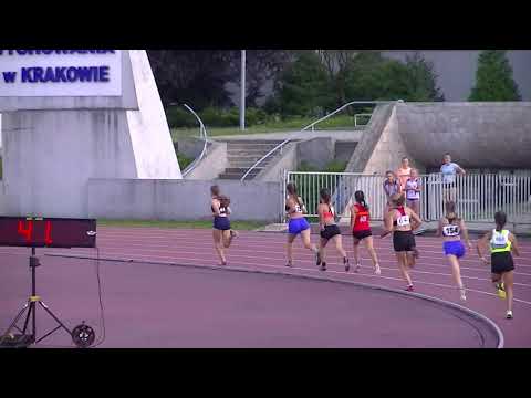 Bieg na 600m K u16 - SERIA 2-  Małopolski Mityng Lekkoatletyczny -  I Ty możesz zostać Mistrzem