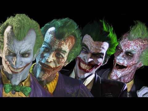 Joker - All Game Over Death Scenes In Batman Arkham Series