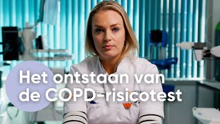 How did the COPD risk test questions come about?