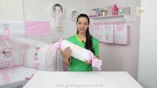 Almofada Apoio Bala Bailarina Rosa | Ref: 41938