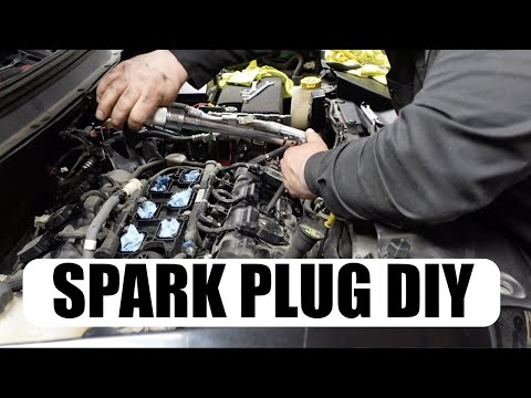 JEEP CHEROKEE 3.2 HOW TO CHANGE SPARK PLUGS DIY
