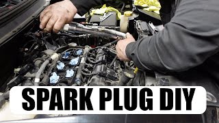 JEEP CHEROKEE 3.2 HOW TO CHANGE SPARK PLUGS DIY