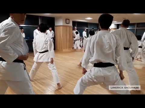 Okamoto Sensei Jion kata JKS Honbu dojo