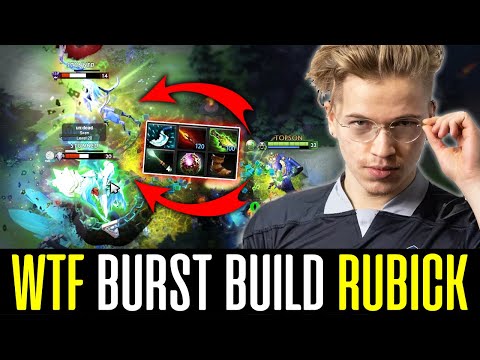 Topson WTF Rubick BUILD - 18 KILLS / ONE COMBO DELETED DOTA 2
