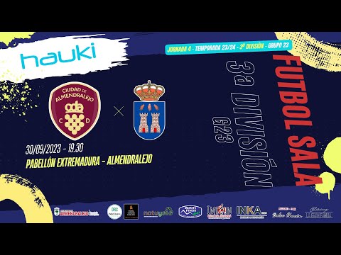 🧔🏻‍⚽ 3ª División Nacional Futsal - Jornada 04 - CD Ciudad de Almendralejo - AD Torrecillas  🇪🇸