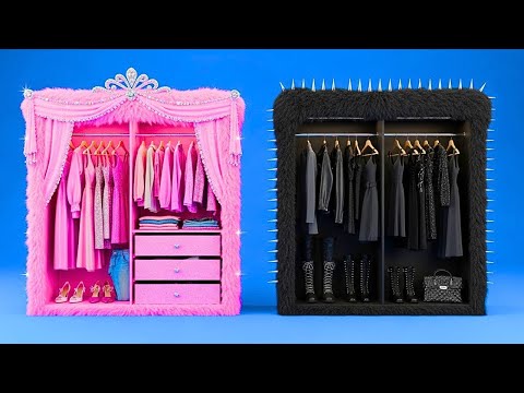 SOFT vs GOTH MERMAID 💖🖤 How to Turn Into a Mermaid