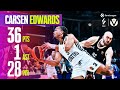 Scoring Spectacle Carsen EDWARDS 36 In Road Win Vs ASVEL