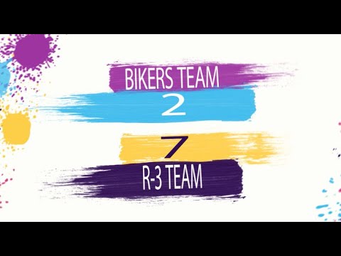BIKERS TEAM 2 : 7 R-3 TEAM - II LIGA - 8 KOLEJKA - SEZON JESIEŃ 2019