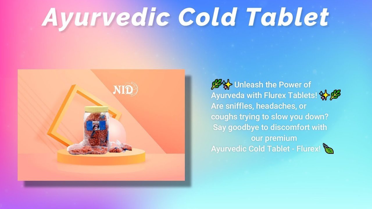 Flucave Tablets by NID: Ayurvedic Relief for Cold & Cough