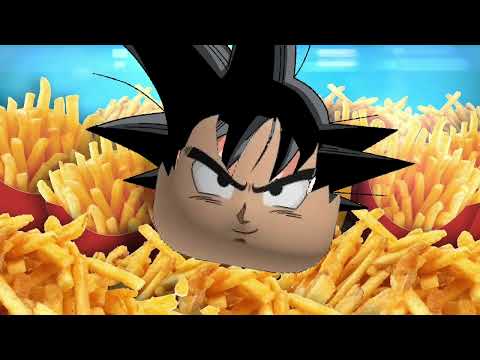 Goku And Vegeta Sings It's Fry Day Parody by Annoying orange