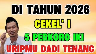 Download lagu Ngaji Gus Baha - Di tahun 2026, cekel'i 5 perkoro iki, uripmu dadi tenang mp3 Download lagu Ngaji Gus Baha - Di tahun 2026, cekel'i 5 perkoro iki, uripmu dadi tenang mp3