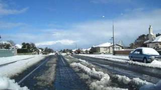 preview picture of video 'Invercargill snow 2010'