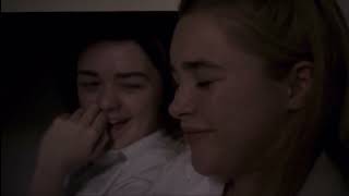 Florence Pugh in Dirty Socks Has Conversation with Best Friend (Movie Scene) [White Socks]