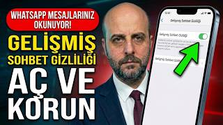 TGRT Haber | Prof. Ali Murat Kırık | WhatsApp'ta "Gelişmiş Sohbet Gizliliği" aya