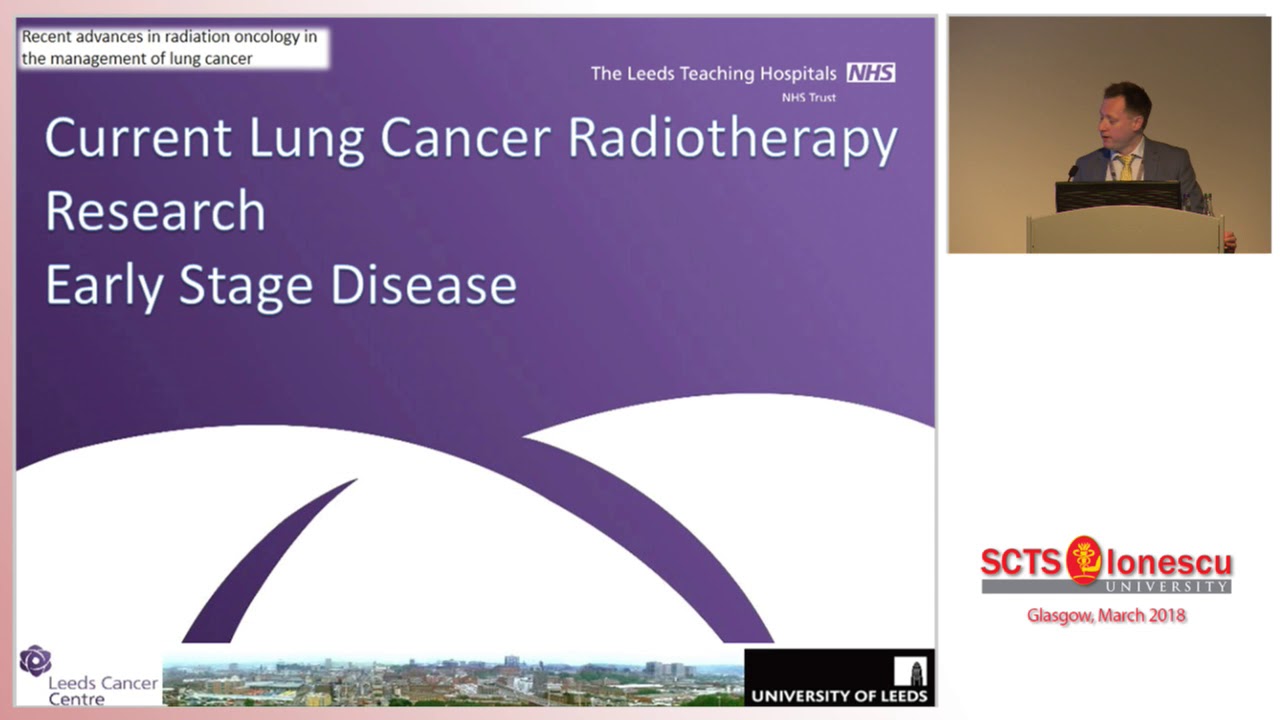 Recent Advances in Radiation Oncology in the Management of Lung Cancer