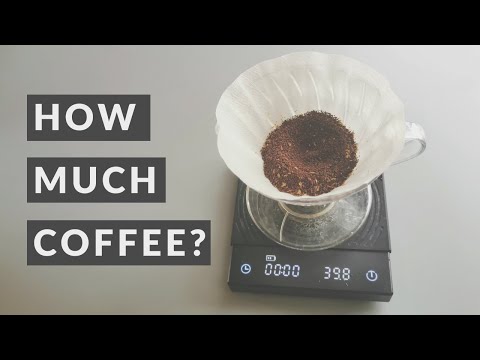 The Best Coffee to Water Ratio: How much coffee should you use?