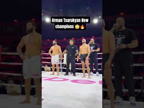 arman Tsarukyan New champions 😳🔥 #champion