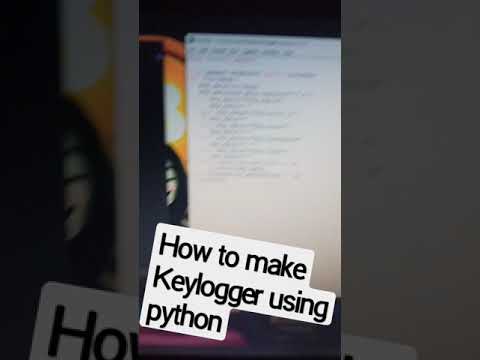 Hack your keyboard | How to make keylogger using python