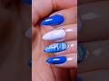 Blue Marble Nails #shorts #nails #unha #nail #nailart #unhas #nailinspo #naildesign #nailpolish