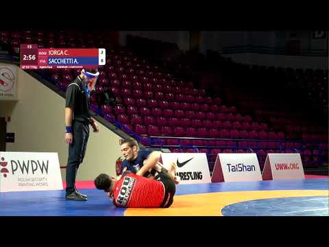 1/8 Men's GP No-Gi - 71 kg: C. IORGA (ROU) v. A. SACCHETTI (ITA)