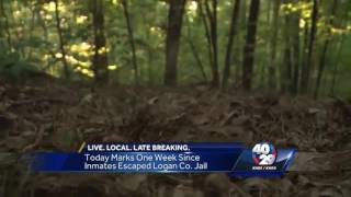 Logan County Jail escapee still on the run